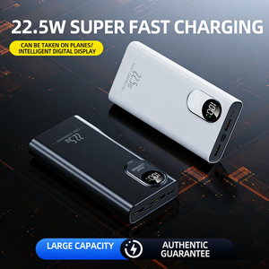 Baterías Externas al por Mayor con Logotipo Personalizado, PD 20W, Carga Rápida <span class=keywords><strong>de</strong></span> 22.5W, USB C, Cargador <span class=keywords><strong>de</strong></span> Teléfono Móvil, 20000 mAh - Product Image 4