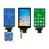 Module d'affichage vertical rectangulaire LCD TFT IPS de 4,3 pouces 480*800 ST7701S RGB SPI avec carte pilote et écran tactile capacitif CTP