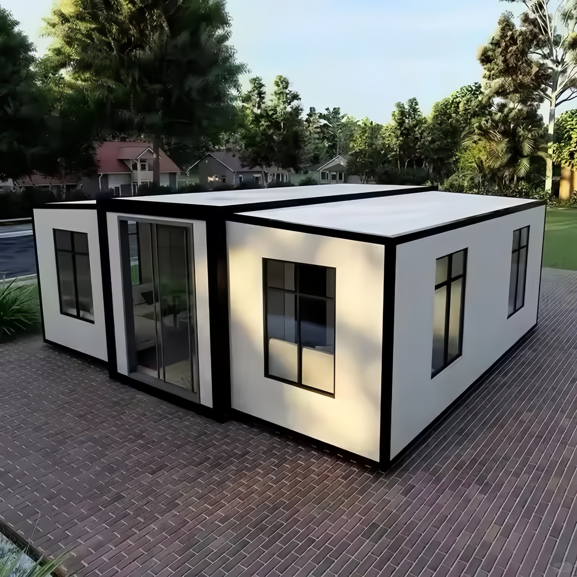 20 30 40ft l Large Space Easy Install Low Cost Labor Saving Expandable Container Housing Solutions Office Accommodation