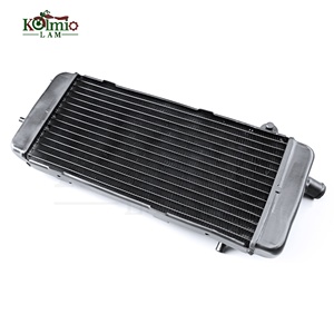 Refroidisseur KOLMIO-LAM réservoir d'eau refroidissement adapté pour <span class=keywords><strong>HONDA</strong></span> STEED Iron Horse 400 XLV400 1990-1996 radiateur de <span class=keywords><strong>moto</strong></span> - Product Image 3