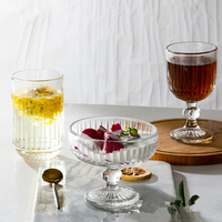 Verres à vin en gros en stock, couleur bleu-vert unie, avec pied perlé, pour mariage et fête, gravés