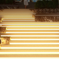 Bande lumineuse Led solaire personnalisée, intensité variable, imperméable, alimenté par l'énergie solaire, couleur magique, éclairage d'extérieur