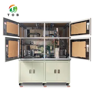 TOB Lithium ion Battery Automatic Electrode Stacking Machine for Pouch Cell Battery Raw Materials