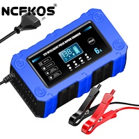 Chargeur de batterie portable multi-véhicules NCFKOS BC-1206 12V/6A pour voiture, moto, entretien automatique, fabricant OEM, vente en gros