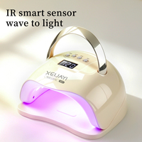 Lampe à ongles UV LED jaune XEIJAYI M7, 24 perles, séchage rapide du gel, capteur automatique, vente en gros d'usine, OEM, ODM, outil de manucure pour salon et DIY