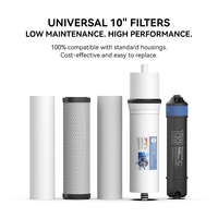 Sistema de Ósmosis Inversa sin Tanque de 5 Etapas OEM/ODM 600GPD, Purificador de Agua Potable Bajo Fregadero