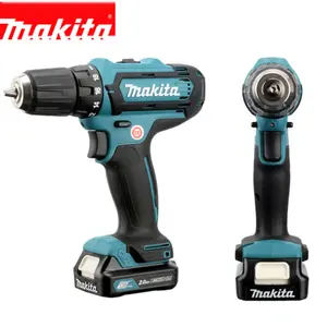 원래 Makita 12V 무선 최대 토크 30N.m 리튬 배터리 드릴 전문 전동 공구 10mm 핸드 드릴