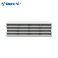 Pièces de Ventilation HVAC Grilles Diffuseur de Plafond Plastique Aluminium Gravity Air Grille Louver Grille for Air Conditioning