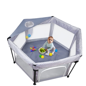 <span class=keywords><strong>Parc</strong></span> pour bébé en gros OEM sans installation, conception pliable en une seconde, couleurs/logo personnalisés pour les détaillants de produits pour bébés et les garderies - Product Image 5