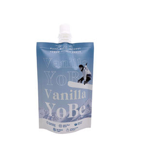 Bolsa líquida con impresión digital personalizada, bolsa de plástico para bebidas con boquilla - Product Image 3