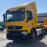 Camión Tractor Usado SINOTRUCK HOWO TX 6X4 Euro 3 Diésel con Motor Weichai de 450HP, Volante a la Izquierda, para Trabajo Pesado