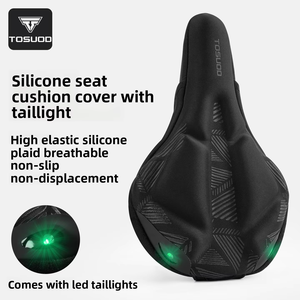 TOSUOD Unisex Adults Bicycle Cushion Cover Super Soft Mountain Bike Lycra Thickened Waterproof Accessories - Product Image 6