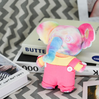 Peluche licorne personnalisée corne scintillante peluches lestées peluches animaux en peluche de la forêt jouets en peluche en gros