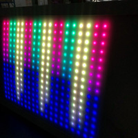 Veilleuse de texte led de corée du sud, affichage mobile, Kit Programmable, affichage de musique