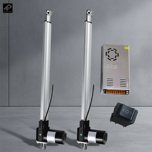 Actuador Lineal de Imán Permanente de Alta Resistencia de <span class=keywords><strong>6000</strong></span> N (1320 Lbs) con Motor de CC de 12 V para Electrodomésticos y Ventiladores, Carrera de 2 Pulgadas a 20 Pulgadas - Product Image 1