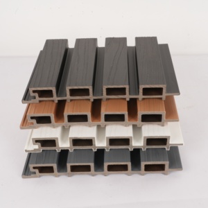 Revestimiento Exterior de WPC de Bajo Mantenimiento, Ignífugo, Fácil de Limpiar, Panel para Uso Doméstico, Oficina y Comercial - Product Image 3