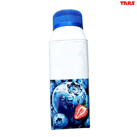 Boîte en carton aseptique Prisma de 200 ml, conteneur standard pour liquides, lait, jus, eau, emballage de boissons, aseptique UV personnalisé