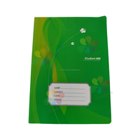 Cahier de ligne française Premium A5, 200P de sources durables de la Côte d'Ivoire, reliure parfaite solide à plat pour le confort