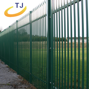 Clôture en métal <span class=keywords><strong>corten</strong></span> noir décorative anti-escalade en <span class=keywords><strong>acier</strong></span> galvanisé pour extérieur, clôture en fer forgé - Product Image 6