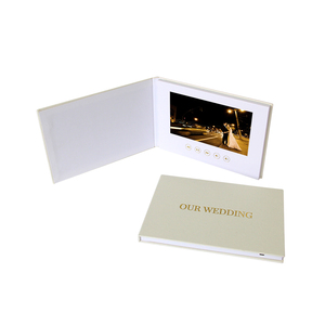 Caja de regalo de impresión Offset CMYK de buen efecto con folleto de tapa dura de vídeo reproductor de folletos tarjeta gráfica de negocios - Product Image 5