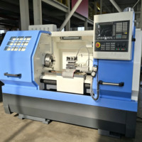 Torno CNC de Precisión Horizontal de un Solo Husillo CK6140, Diámetro de Torneado de 400 mm, Bancada Plana, Centro de Torneado de Alta Resistencia