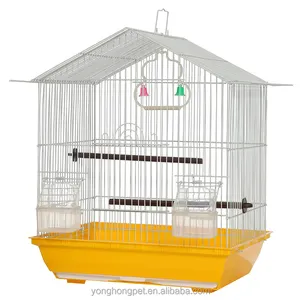 A406 # fournitures pour animaux de compagnie les plus vendues revêtement en poudre en gros cage à oiseaux soudée