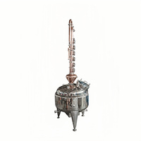 Vente directe d'usine, petits distillateurs d'alcool domestiques avec moteur, construction en acier inoxydable