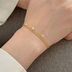 Dylam Trending Design Fashion <b>Bracelets</b> 925 Sterling <b>Silver</b> Multiple Layers Dangle 5A Zirconia <b>Bracelets</b> & <b>Bangles</b> for Women - Product Image 5