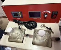 Machine de polissage pour laboratoire dentaire avec deux bains d'eau, polisseuse électrolytique