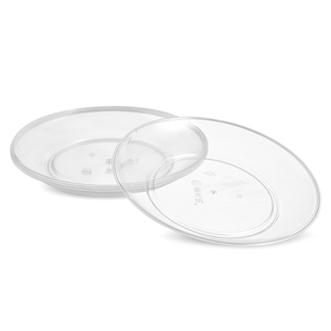 Assiettes et bols en plastique jetables, cuvette en plastique 12 pièces sans échantillon, plats en plastique polystyrène de qualité alimentaire PS - Product Image 4