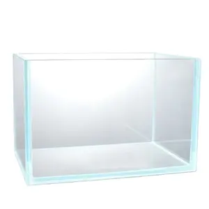 8mm 10mm Aquarium Fish Tank Ultra Clear Glass Toughened Glass With Polished Edges