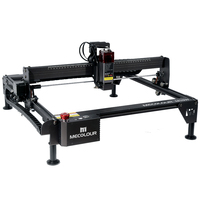 Mini machine de gravure et de découpe au laser à diode M10W pour acrylique, métal, bois, cuir, verre, céramique, pierre, usage professionnel pour petites entreprises