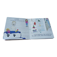 Livre cartonné pour enfants personnalisé de haute qualité, écologique, avec reliure parfaite, couverture rigide et impression sur papier d'art sur demande