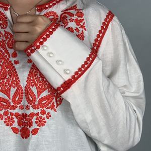 Blusas y Camisas de Moda para Mujer, Estilo Casual, Manga Corta, Verano, Bordadas - Product Image 5