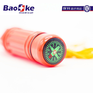 Silbato Multifuncional 5 en 1 Bao+ke, Color Naranja, con Brújula, Encendedor, Almacenamiento, Equipo de Supervivencia y Primeros Auxilios para Exteriores - Product Image 3