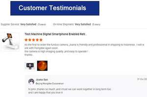 מצלמה רשתית 4.7 "מסך מגע מצלמת פונדוס עם wifi וכחול כחול לאוטומטריה ואופתלמולוגיה - Product Image 5