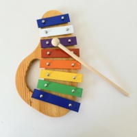 Orff Education Metal Xylophone Toy Custom Logo Musical Instrument
