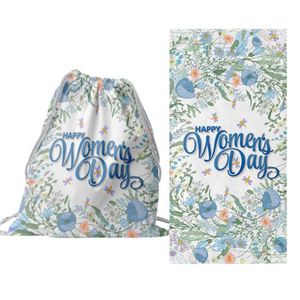 Custom 2 in 1 High Quality Absorbent Quick Dry Plant <b>Bath</b> Towel Custom Printing Swim Beach Towels With Bag - Product Image 1