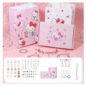 Wholesale Bulk Educational DIY Bracelet Charms Making Kit <b>Plastic</b> <b>Beads</b> Fantasy Sci-Fi Theme Jewelry Supplies for Kids 3+ Unique - Product Image 2