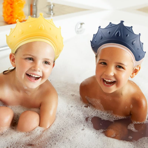 Gorros de Baño Impermeables para Bebés, Gorros de Champú con Visera para Proteger las Orejas y el Cabello, Gorros para Lavar el Cabello para Niños Pequeños - Product Image 5