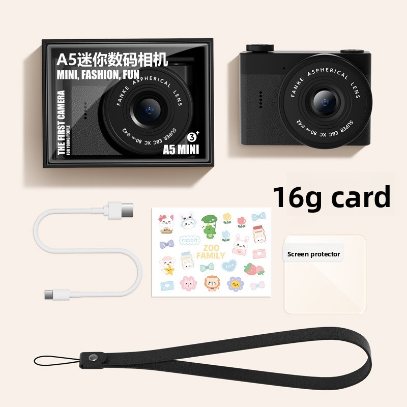 Gentleman Black+การ์ด 16G+สติ๊กเกอร์+เชือกเส้นเล็ก+Char