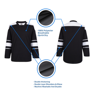 <span class=keywords><strong>Maglia</strong></span> da Hockey con logo con ricamo personalizzato <span class=keywords><strong>maglia</strong></span> da Hockey con <span class=keywords><strong>ali</strong></span> rosse <span class=keywords><strong>maglia</strong></span> da Hockey - Product Image 2