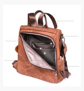 2025 NEW 5 Colors Anti Theft <strong>Backpack</strong> for Women <strong>Leopard</strong> Laptop <strong>Backpacks</strong> Bags with Plush Ball Decoration for Ladies Women - Product Image 4