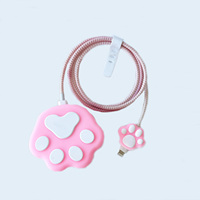 Petit mignon en vrac pas cher prix câble de données étui mignon dessin animé TPU Silicone chargeur de téléphone portable étui de protection