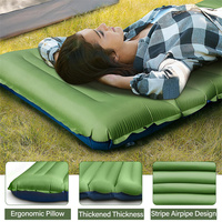 Matelas de couchage gonflable léger pour le camping, la randonnée, le trekking, la randonnée en montagne, le voyage et les activités en plein air