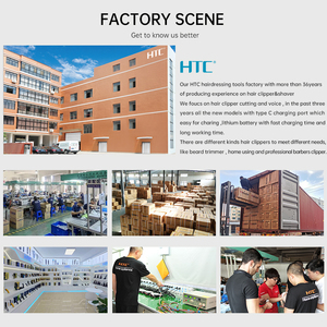 <span class=keywords><strong>HTC</strong></span> tại 522 mờ kết cấu tóc tông đơ màu đen sử dụng nhà máy người đàn ông tóc tông đơ - Product Image 3