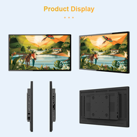 Pantalla Publicitaria Digital LED LCD de 32 Pulgadas, Kiosco con Pantalla Táctil Android IP65, Señalización Digital para Montaje en Pared, Tienda Minorista