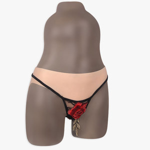Culotte de simulation réaliste en silicone pour Drag Queen et Shemale, avec fesses artificielles et rehausseur de hanches intégré - Product Image 2