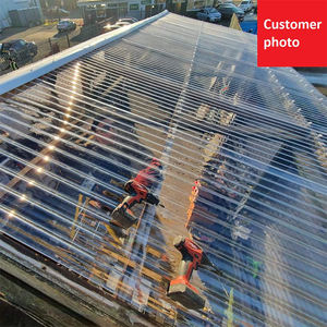 Panneaux ondulés laminés cellulaires en PC résistant aux UV Melic 0,5 mm, 810 mm, du fabricant du Jiangsu - Product Image 4