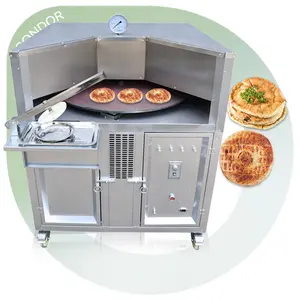 Make Machine/Small Pita Bread Naan Clay Cake Arabic Automatic Oven for Roti and Dessert